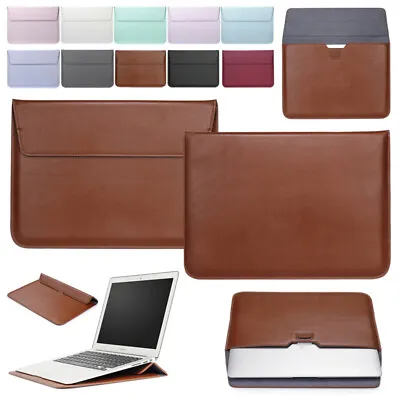 $3.05 • Buy For Macbook Air Pro 13 Inch M1 M2 2022 A2338 A2337 Sleeve Bag Case Leather Cover
