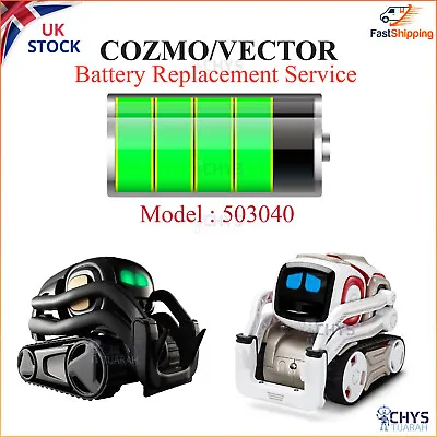 Anki Cozmo / Vector Battery Upgrade & Replacement Service  • £35