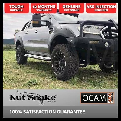 Kut Snake Flares Front & Rear Set For Ford Ranger PX MKIII 2018-06/2022 Extra S • $579