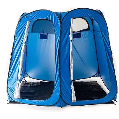 Adventure Kings Double Ensuite Camping Shower Tent Ultra-Quick Set Up Twin Room • $99
