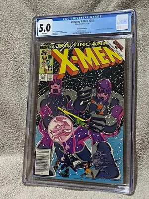 Marvel Comics The Uncanny X-Men #202 CGC Graded 5.0 02/86 Newsstand Edition • $32.25