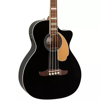 Fender Kingman V2 Acoustic-Electric Bass Black • $599.99