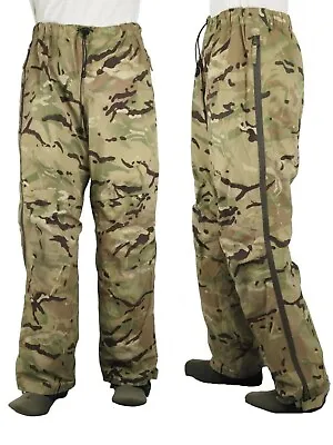 British Army Gore-tex Trousers Wet Weather Lightweight Waterproofs Fishing Work • £29.99