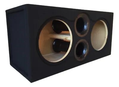 Custom Ported Sub Box Enclosure For 2 12  American Bass HD Subs 4.6 CU FT 34 Hz • $334.95