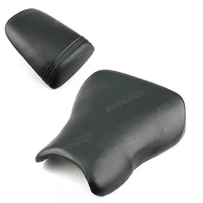 Black Front Rear Seat Seat Pillion Cushion Saddles For Honda CBR929RR 2000-2001 • $105.99