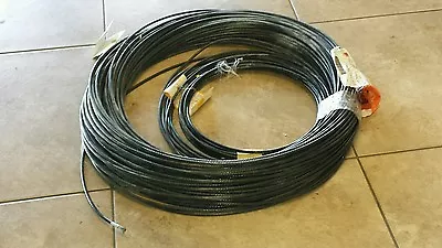 ( 10 FT ) SAE M22759/34-6-0 6Awg Black Cable Wire 19/C 133 Single 7 Strand 600V • $26.95