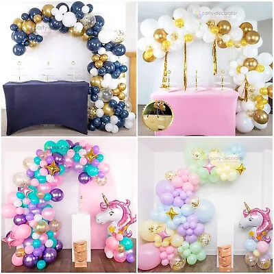 Balloon Arch Kit +Balloons Garland Birthday Wedding Party Baby Shower Decor UK 2 • £5.95