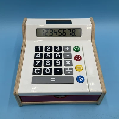 £29.99 • Buy IKEA DUKTIG Child's Wooden Play Toy Kitchen Till Cash Register Shop Calculator 