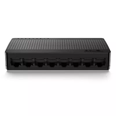 Tenda SG108 8 Port Gigabit Switch Unmanaged Home Ethernet 8-Port Black  • $18.14