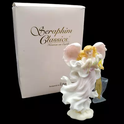 1999 Roman Inc Seraphim Angel Figurine #81815 Monthly May Heaven On Earth 4 1/4  • $57.67