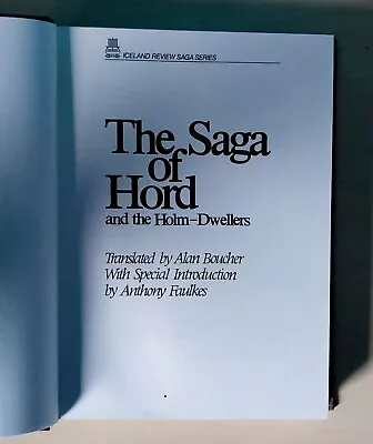 Icelandic Sagas - Iceland Review Saga Series Collection Alan Boucher • £25