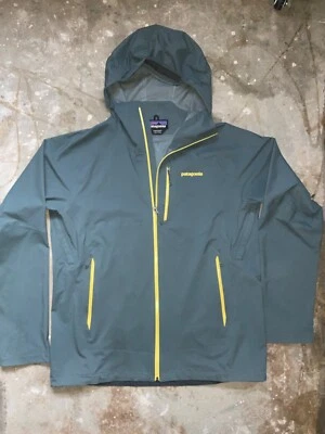 $106 • Buy NWT Patagonia Mens H2NO Torentshell Waterproof Rain Jacket Hood With Bill (L)