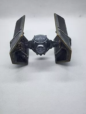 Vintage Star Wars Die-Cast Darth Vader Tie Fighter Complete Kenner 1978 • $35