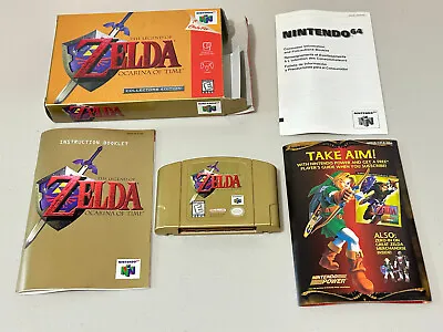 Legend Of Zelda Ocarina Of Time Collector's Edition (Nintendo 64 N64) Complete • $499.95