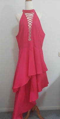 $2.85 • Buy Asos 18 Womens Hot Pink Dress