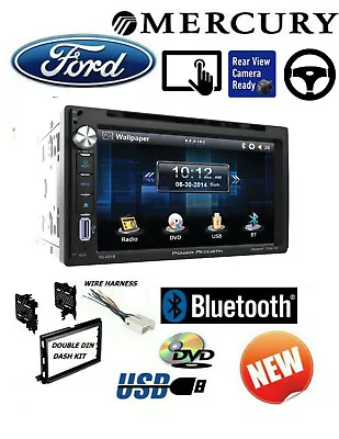 04-16 Ford F 150/250/350 Bluetooth Touchscreen DVD CD USB AUX CAR RADIO STEREO   • $188.11