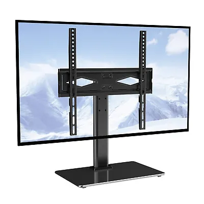 VEVOR TV Stand Mount Swivel Universal TV Stand For 32 -55  TVs Adjustable Height • $29.99