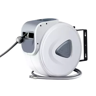 Giantz Air Hose Reel 20m Retractable Rewind Swivel Wall Mount Compressor Garage • $90.28