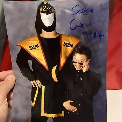 Super Giant Ninja Signed 8x10 WCW NWA ECW AWA WWE WWF • $15