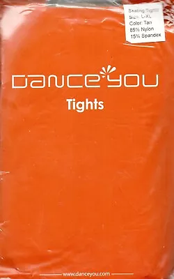 £24.99 • Buy Dance You Premium Boot Cover Skating Tights Colour Tan Size L-XL Fit Over Skate 