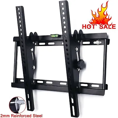 Tv Wall Bracket Mount Tilt Lcd Led Plasma 26 30 32 40 42 50 55 Inch For Lg Sony • £8.95