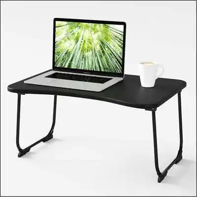 Multifunctional Lap Desk Bed Table Desk For Laptop Breakfast Serving Bed Tray • £8.99