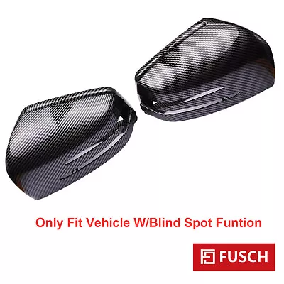 1 Pair Carbon Fiber Mirror Cover For G-Class W463 G350 G500 G63 AMG 2012-2015 • $85.65