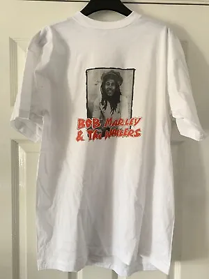 £34.99 • Buy NOS Vintage Bob Marley & Wailers T-Shirt Tee Shirt TShirt 80s Rare SZ Medium