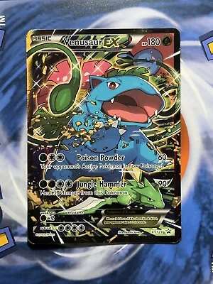 Venusaur EX XY123  Black Star Promo Holo Ultra Rare 2014 Pokémon Card TCG • $29.97