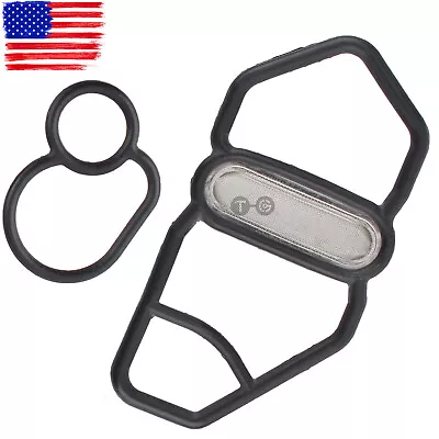 Fits 1993-2001 Honda Prelude Dohc Vtec H22A Solenoid Gaskets Upper & Lower US • $8.97