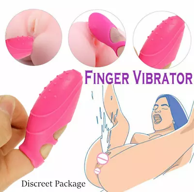 Finger Vibrator Clitoris G-Spot Stimulator Massager Sex Toy For Women Men Adult • $5.97