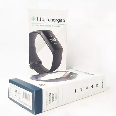 New Fitbit Charge 3 Wireless Heart Rate Activity Tracker Wristband S/L FB409 • $82.49