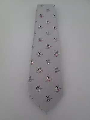 Disney Unlimited Skiing Mickey Mouse Winter Christmas Necktie Vintage Iconic • $12.99