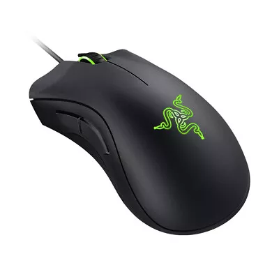 Razer DeathAdder Essential Wired Gaming Mouse Ergonomic Mice 6400DPI Sensor K9C4 • $38.86