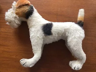 Vintage Steiff  FOXY FOX TERRIER ? 12” • $15