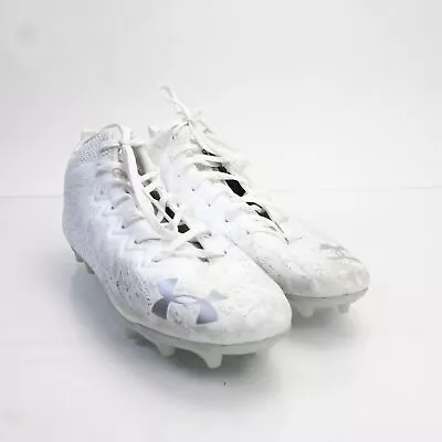 Under Armour Spotlight Football Cleat Men's White Used • $24.99