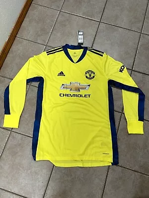 Manchester United Away Goalkeeper Shirt 2020-21  • $100