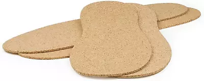 Cork Insoles For Men And Women - 2.5Mm Thick | Durable Shoe Inserts Made With N • $24.05