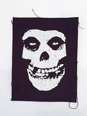 Misfits Band Logo Printed Square Sew On Patch Badge Festival Rock Music 80s • £4.99