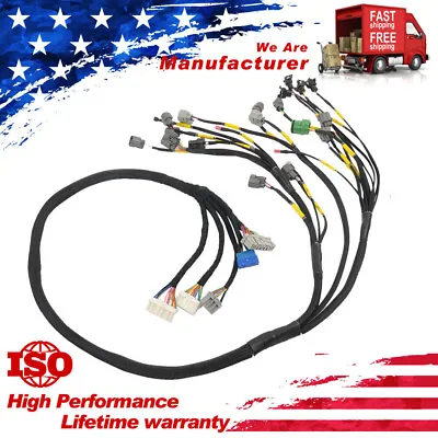 D & B-series Engine Wiring Harness For 1992-1995 Honda Civic Integra B16 B18 D16 • $76.99