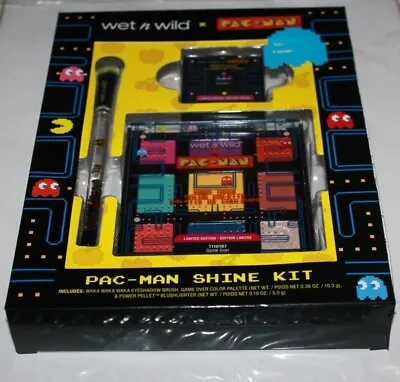 Wet N Wild X Pac Man 3 Piece Shine Kit ~Limited Edition~ New Sealed  • $29.99