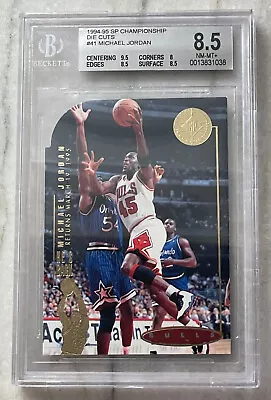 1994-95 Sp Championship Michael Jordan Die Cuts #41 Bgs 8.5  • $55.23