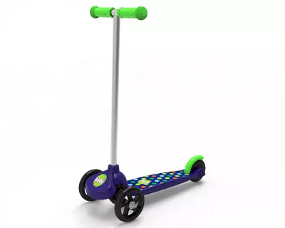 Balbi Junior Scooter Blue Green 3 Wheel Kids • $39.95