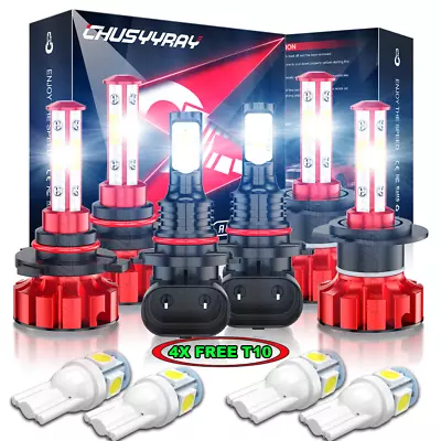 For Toyota MR2 Spyder 2003 2004 2005 LED Headlight Hi Lo + Fog Light Bulbs White • $49.99