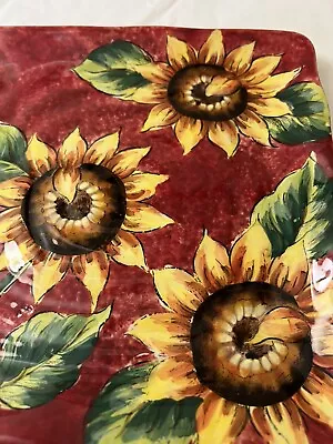 Maxcera Sunflower Plates • $24.95