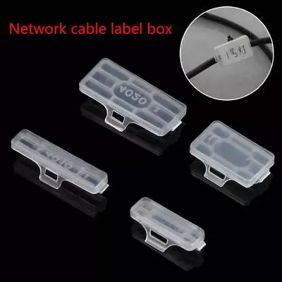 Marker Tool Network Fiber Organizers Tag Box Identification Tags Cable Labels • £4.90