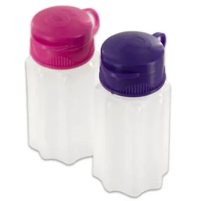 Salt And Pepper Mini Shaker Set Plastic With Flip Lids For Travel Camping RV  • $5.96