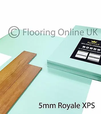 39.16m2 / 4 Pack Deal - XPS Underlay- Laminate Or Wood - 5mm - Like Fibreboard • £67.99