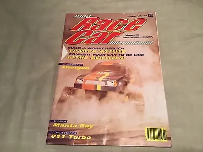Radio Race Car Magazine February 1991. Tamiya Astute Manta Ray Schumacher • £35