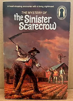 Mystery Of The Sinister Scarecrow Three Investigators Keyhole #29 1985 VG • $21